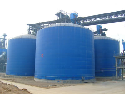 柳河水泥钢板库改造