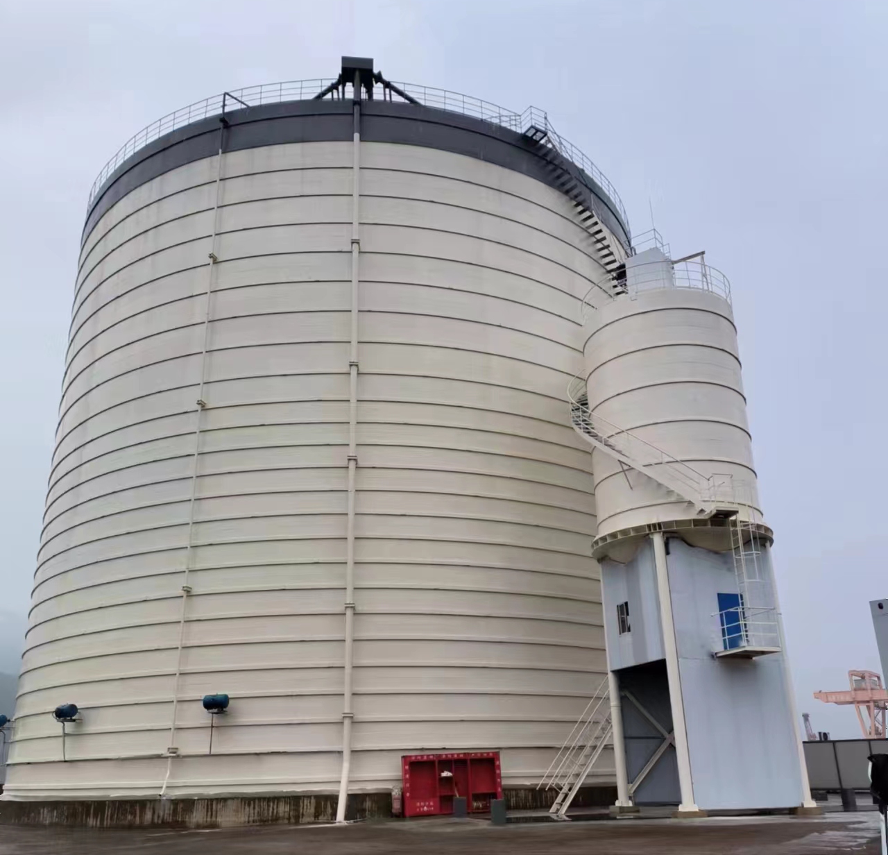 柳河10万吨水泥钢板库